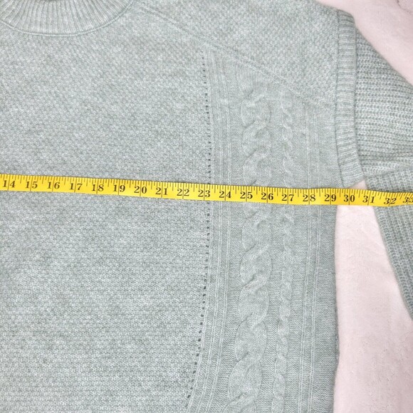 Madewell Havener Cable Stitch Crewneck Sweater Womens Plus Size 2XL NI313 New - Picture 7 of 14